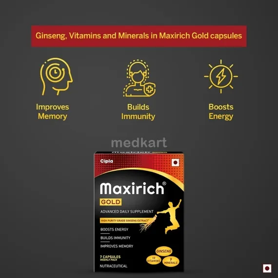 maxirich gold capsule 7's